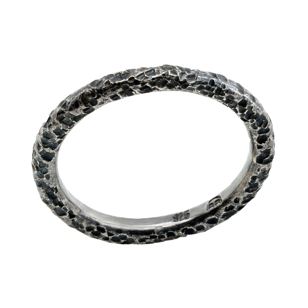 
                      
                        Round Lava Band in sterling silver
                      
                    