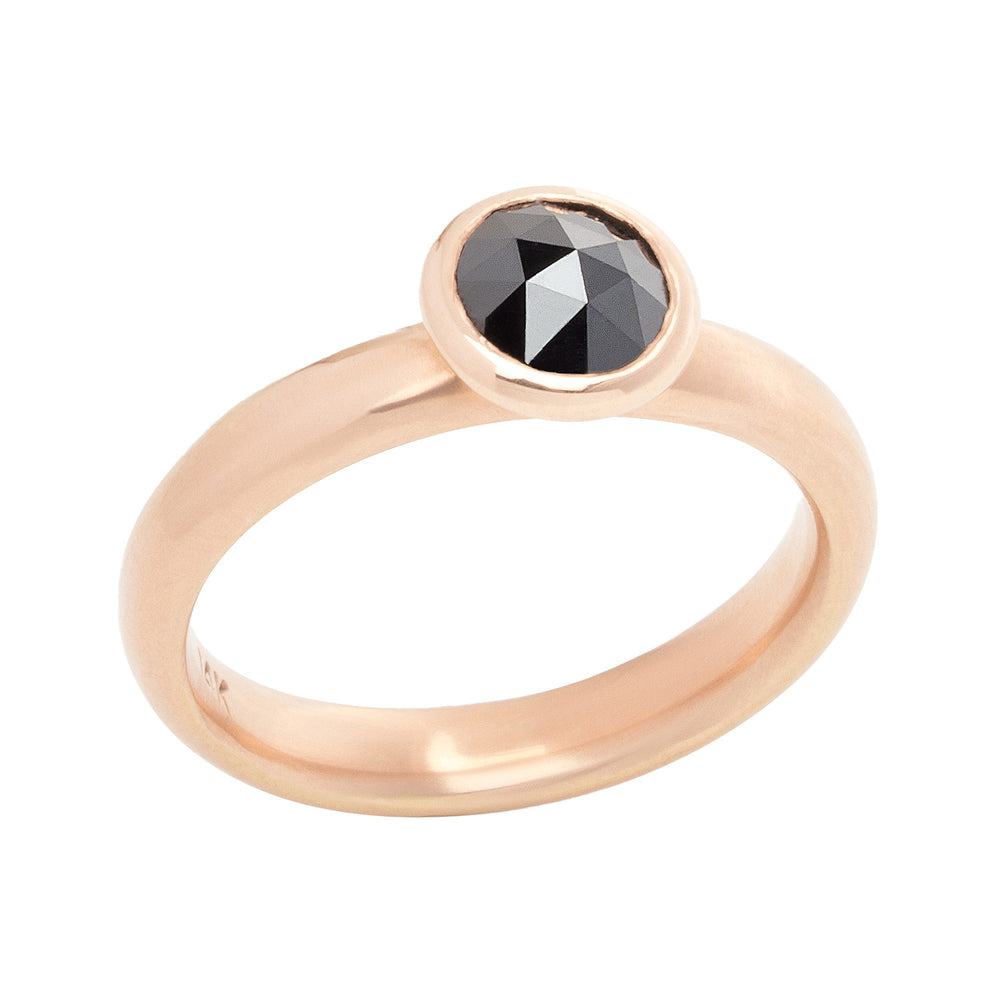 
                      
                        Alison Ring with Black Diamond
                      
                    