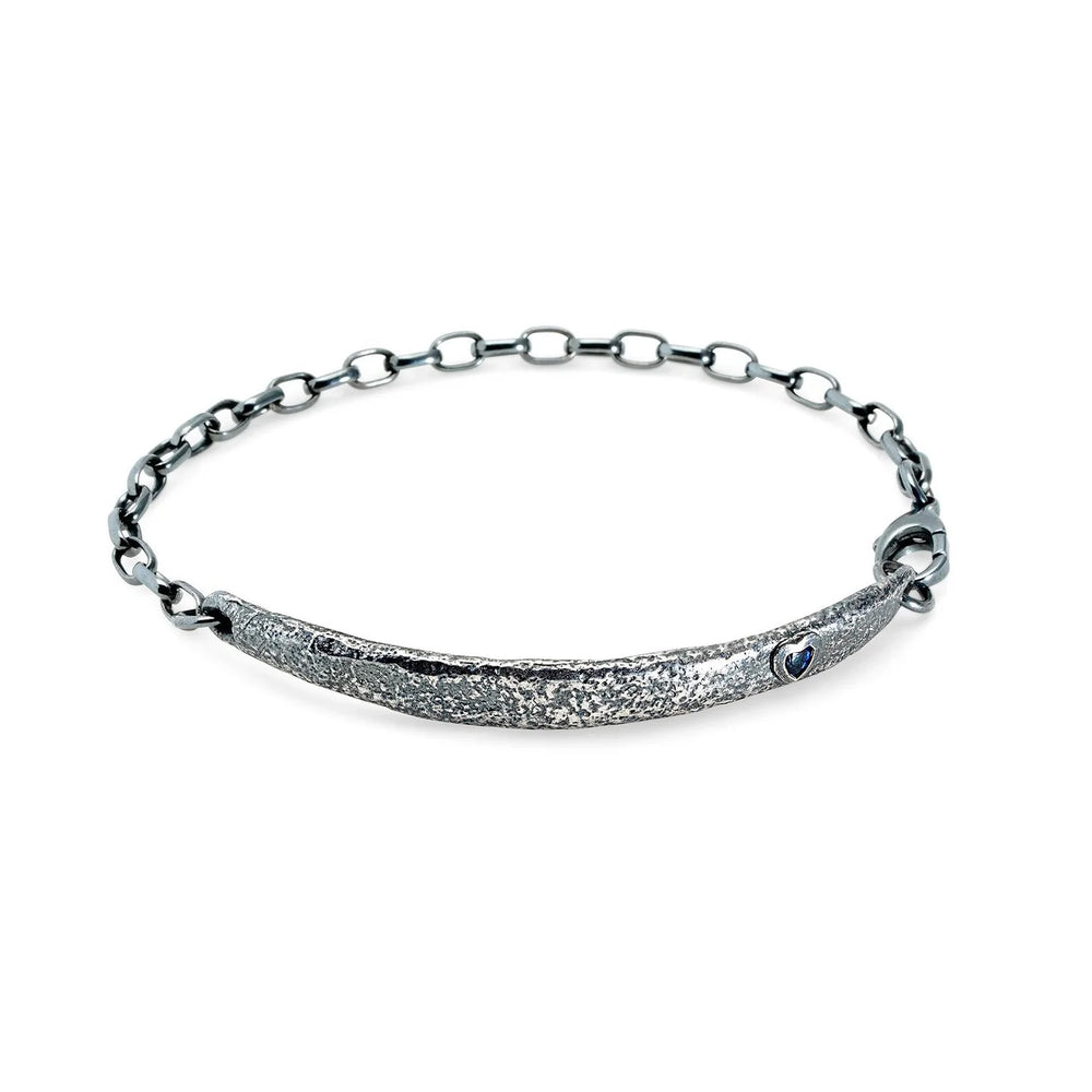 
                      
                        Molten ID Bracelet w/Gemstone
                      
                    
