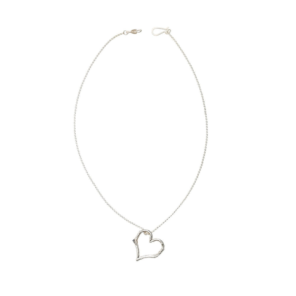 
                      
                        Full view of Elio Necklace in sterling silver by Betsy Barron
                      
                    