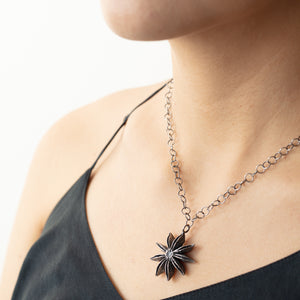 Model wearing Star Anise Necklace